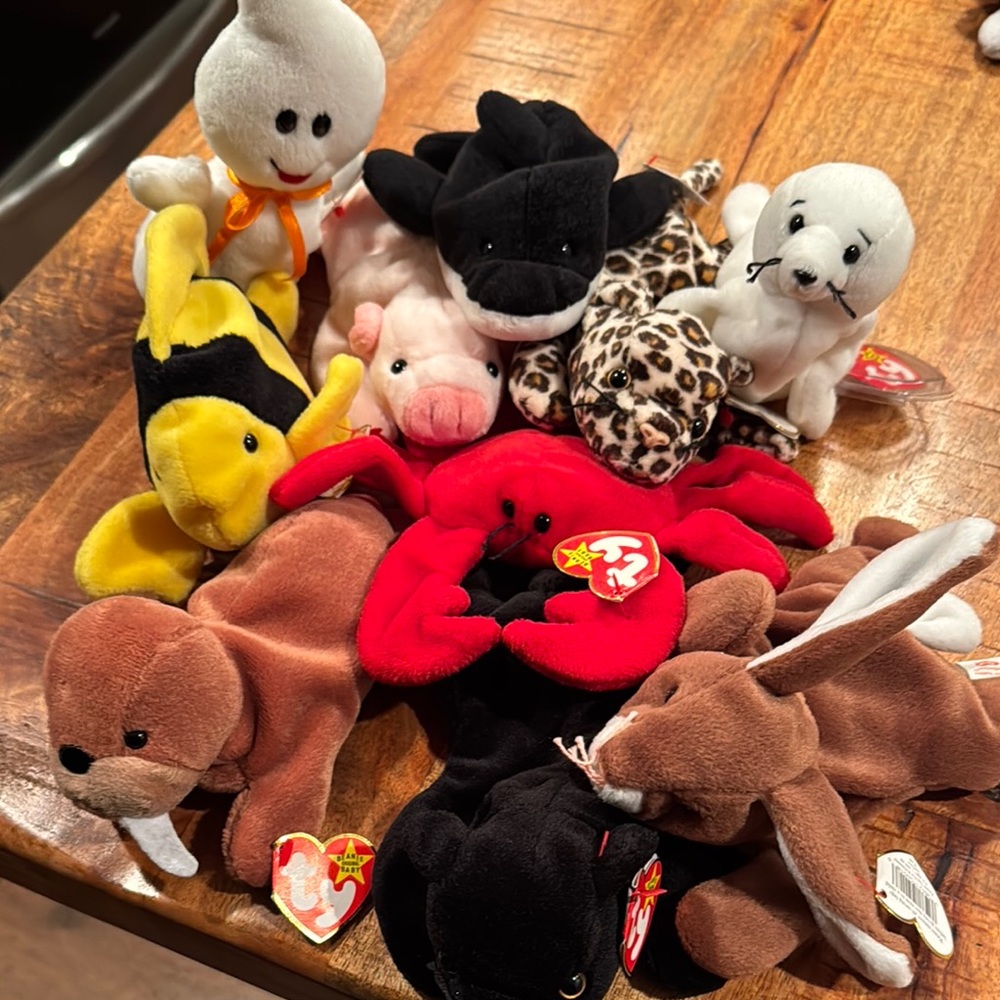 Beanie Babies Plush Toy Collection lot of 10